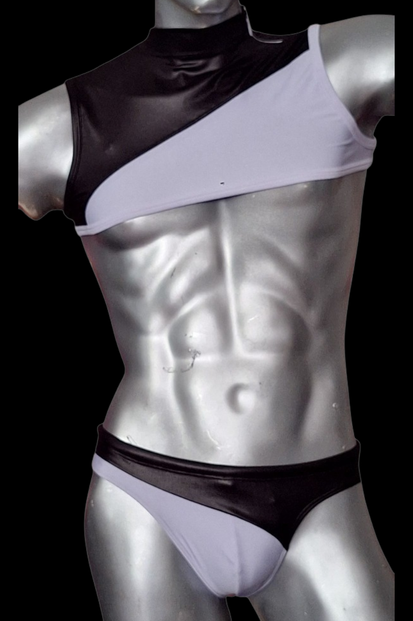 Conjunto Masculino Conceitual “Onyx Wave”