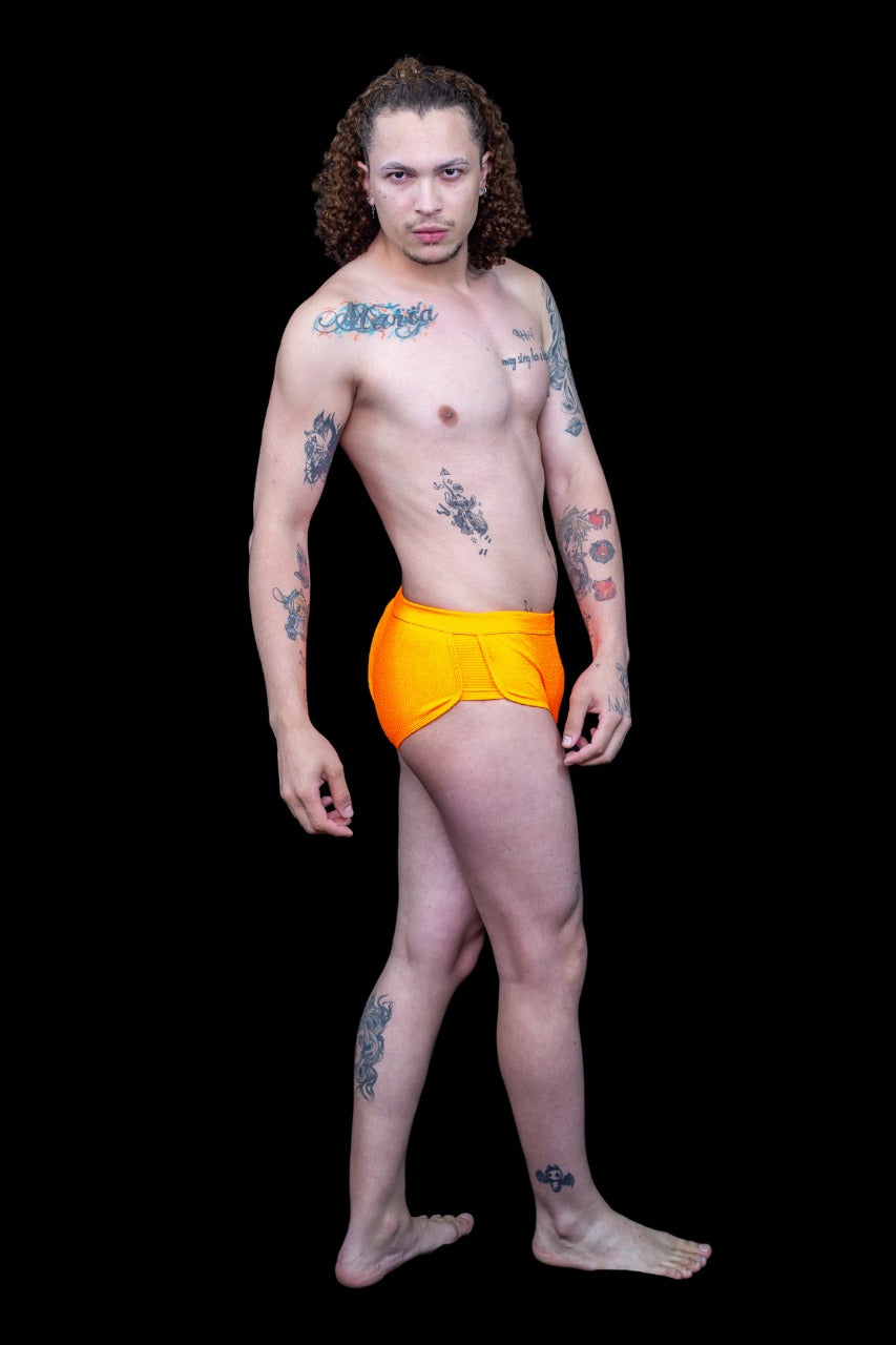 Sunga Masculina Conceitual Solar Flame